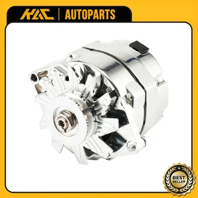 Fits 1983 Chevrolet C10 5L 1984 K10 5L 1984-1985 P30 5.7L Alternator 12V 100A - Image 1 of 4