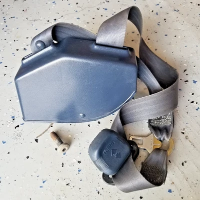 88-98 Chevy GMC Truck Silverado Sierra Driver Left Seat Belt Blue OEM Foto 1 de 4