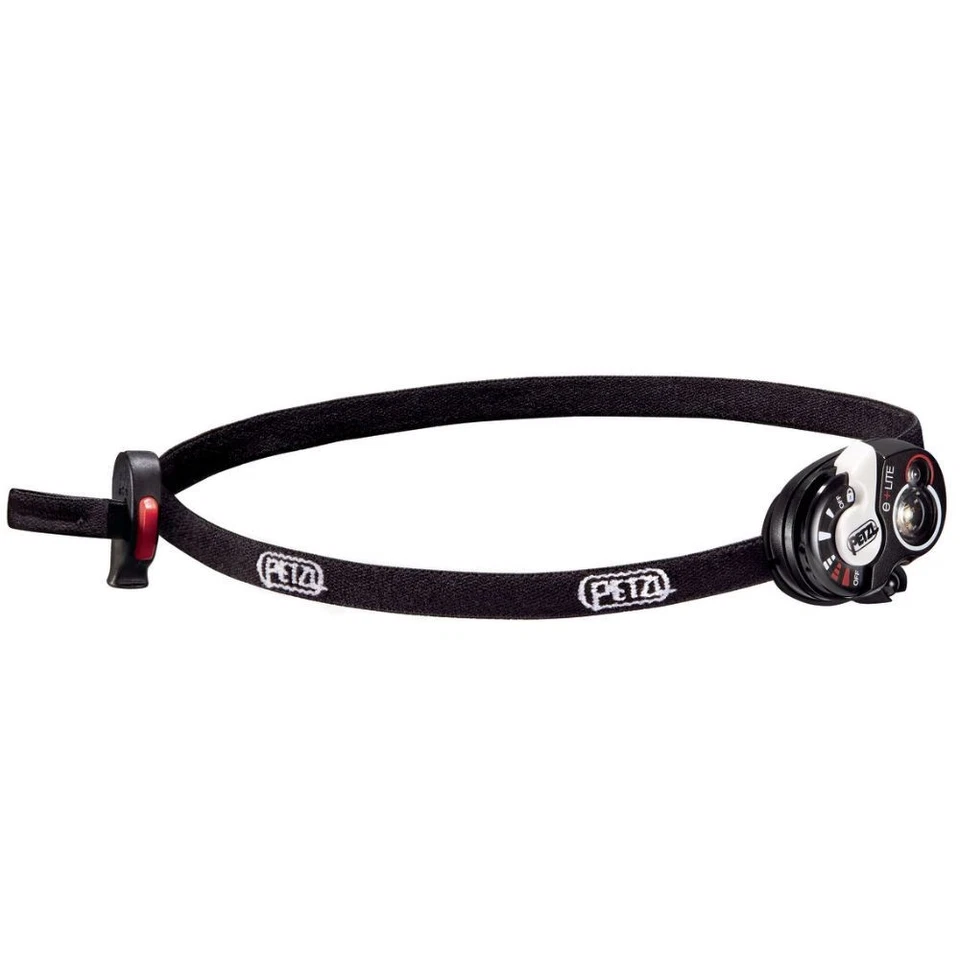 Faro de emergencia PETZL ultracompacto y ultraligero e + LITE blanco/negro - Imagen 1 de 4