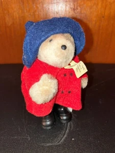 Figura de juguete vintage 1996 SEARS Eden Paddington Bear 5" posable flocado - Imagen 1 de 10