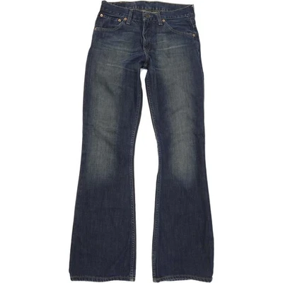 Levi's 516 Men Blue Flared Regular Jeans W29 L34 (77498) - Image 1 of 4