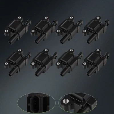 8 Square UF413 For 09 10 2011 2012 2013 Cadillac Escalade 6L Ignition Coil - Image 1 of 4