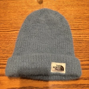 NORTH FACE Salty Bae Lined Beanie Hat Women's OSFM Cozy Soft Winter EUC - Picture 1 of 7
