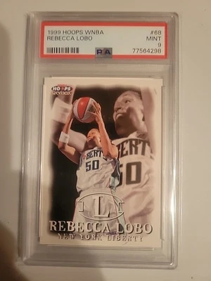 1999 Hoops Nba Rebecca Lobo Psa 9 - Image 1 of 2