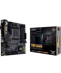ASUS TUF B450M-Plus Gaming II mATX Mainboard Socket AM4 M.2/USB3.2/HDMI/DVI - Zdjęcie 1 z 3