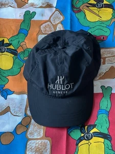 Hublot Genuine Black Adjustable Cap Strapback for Men. Swiss Luxury Watch Brand. - Picture 1 of 7