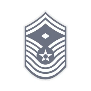 E9 USAF FSgt 1958 (United States) (Military Rank) STICKER Vinyl Kiss-Cut Decal - Picture 1 of 25