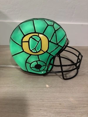 NCAA Football Oregon Ducks Helmet Accent Lamp Bradford Exchange Limited Edition - Image 1 of 4