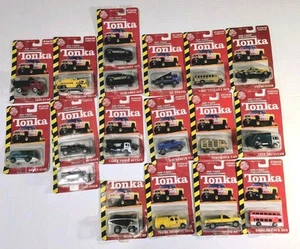 Lote De Colección De 18 Modelos Tonka Die-cast Año 1999 Paquete Nuevo  - Imagen 1 de 16