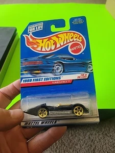 Hot Wheels 1999 First Editions #18/26 TURBOLENCE Collector #923 Black - Bild 1 von 6