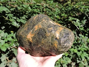 Raro nodulo in pietra di diaspro nero di alta qualità da PNW (6 libbre +) 100% naturale - Foto 1 di 16