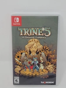 Trine 5 A Clockwork Conspiracy para Nintendo Switch Juego Probado Envío Gratis EE. UU. - Imagen 1 de 5