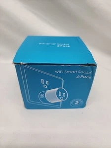 Enchufes inteligentes Amyson WiFi (paquete de 4) para enchufes inteligentes Alexa y Google Home - Imagen 1 de 2