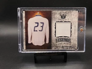Sage Sportkings Vol. 2021 2 Legends Game Worn Memorabilia David Beckham Premium - Imagen 1 de 9