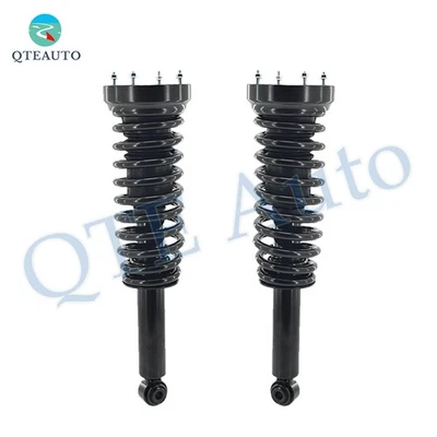 Par de 2 suportes traseiros completos rápidos e conjunto de mola de bobina para 2004-2009 Jaguar XJ8 - Imagem 1 de 4