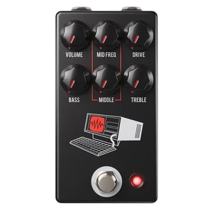 Pedal efecto distorsión moderno para guitarra disco duro JHS, negro como nuevo - Imagen 1 de 1
