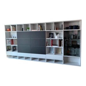 Kettnaker Regalwand Vita Breite 390 Mattlack Weiß Fenix Schwarz - Bild 1 von 5