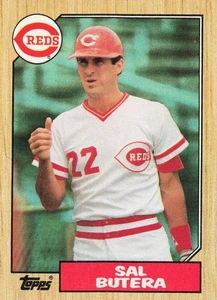 1987 Topps Baseball Sal Butera Cincinnati Reds #358 - A - Picture 1 of 2