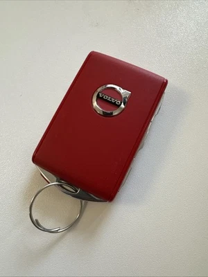 原装沃尔沃 原始设备制造商 智能 钥匙 小远程报警 FOB 红色 美国 OE 汽车 二手 — 第 1/4 张图片