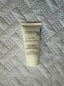 SYMBIOSIS SKINCARE HA + SB Ultra-Rich Regenerating Night Treatment 1.69 oz NEW - Picture 1 of 3