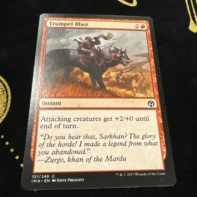 MTG Magic the Gathering Trumpet Blast (151/256) Iconic Masters LP - Image 1 of 3