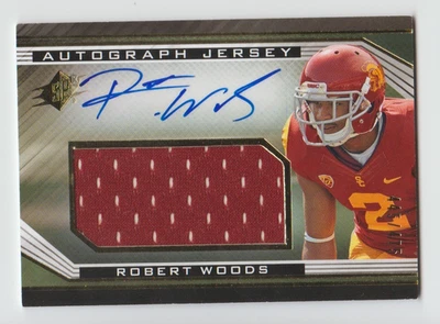 Robert Woods USC 2013 SPX Autograph Jersey #51 SP RC AUTO #445/475 RPA /475 - Image 1 of 2