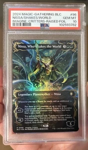 Nissa Who Shakes The World Gem Mint Graded PSA 10 MTG Bloomburrow Commander - Bild 1 von 1