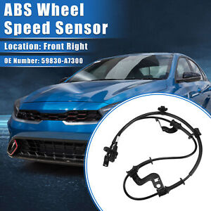 Front Right ABS Wheel Speed Sensor Passenger Side for Kia Forte 14-18 59830A7300