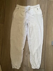 Athleta Girl Size XXL/16 Full Length Athletic Lounge Sweatpants White - Picture 1 of 2