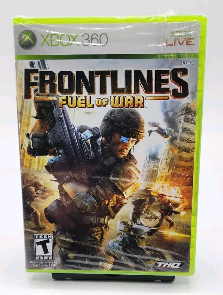Frontlines: Fuel of War Microsoft Xbox 360  Brand New Cracked Case And Tears - Image 1 of 4