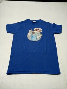Vintage Food Fight Kids T-Shirt Graphic USA Made Single Stitch Size L Ched Tag - Picture 1 of 4