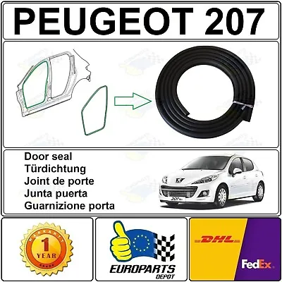 Peugeot 207 Berline Break 5 Portes Joint De Porte 1 Pc Porte Avant Ou ArriÈre • 38.40€