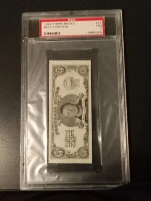1962 TOPPS BUCKS BILLY HOWTON PSA 7 NM PWCC-QUALITY😄 - Image 1 of 3