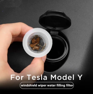 Modification Mesh Filter Protective Wiper Water Bottle Cover For Tesla Model Y - Bild 1 von 3