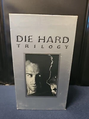 Die Hard Trilogy Box Set VHS 📼 W/SLIPCASE  BRUCE WILLIS  - Image 1 of 4
