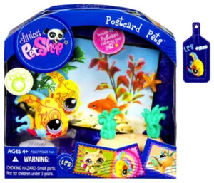 Littlest Pet Shop Postcard Pets Yellow Angelfish 1355 - Picture 1 of 1