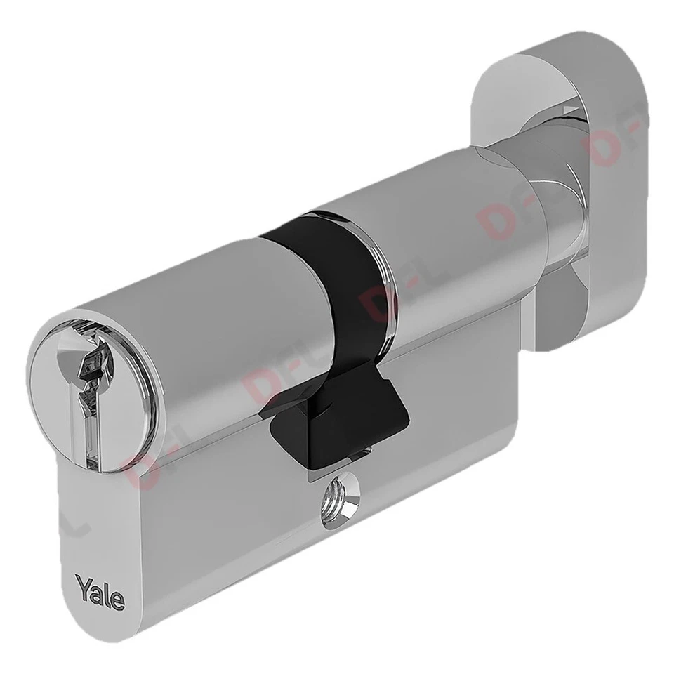 FE1549 - Cilindro YALE Profilato Sagomato Con Pomolo Pomello Serie Y500 europeo - Immagine 1 di 1