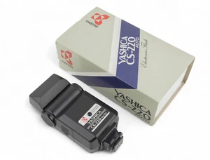 Yashica CS-220 Auto Electronic Flash lampeggiatore FX-3 reflex tested working - Imagen 1 de 4