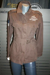 Alpha Industries Field Jacket Braun Women Size S NEW Jubiläumsjacke 2009 - Picture 1 of 8