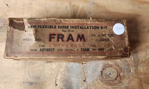 Vintage Fram external oil filter installation kit - Picture 1 of 2
