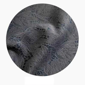 Blackout Curtains Living Room Bedroom Japanese Style Simple Style Literary Lace - Picture 1 of 25