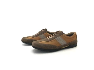 Woodstone Herren Halbschuh Schnürer Loafers Comfort Braun Gr. 42 (UK 8) - Picture 1 of 8