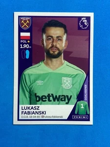 Panini Sticker Premier League 2021 Nr.586 Lukasz Fabianski (West Ham) - Bild 1 von 1