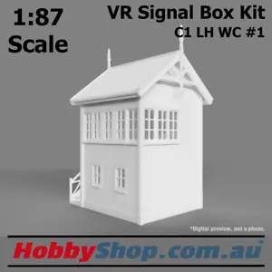 VR Victorian Railways Signal Box #1 KIT [C1 LH WC] HO 1:87 Scale - Picture 1 of 13
