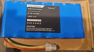 Takoci DC 18v Battery 5200 Mah 93.60wh For Husqvarna Automower Replacement  - Picture 1 of 1