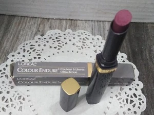 N.O.S. (1) L'Oreal Lipstick #630 Mulberry Colour Endure Stay-On LIPCOLOUR - Picture 1 of 7
