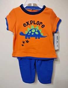 Camiseta y pantalón WeePlay Explore dinosaurio niño 12 meses - Imagen 1 de 3