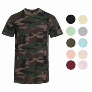MEN'S CREWNECK PREMIUM COTTON SHORT SLEEVES SOFT TOUCH TEE CASUAL BASIC T-SHIRTS - Picture 1 of 12