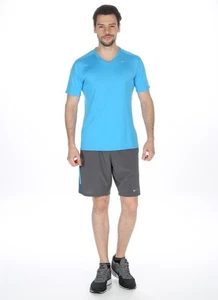547791-415 New with tag Men's Nike Short Sleeve Relay V-Neck Tee Shirt - Picture 1 of 1