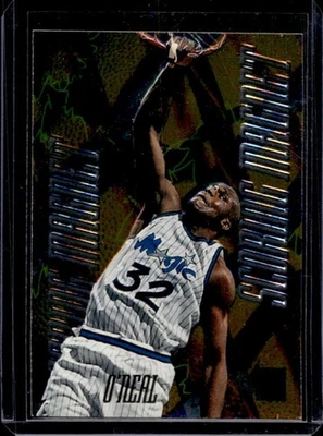 1995-96 Fleer металлический Шакил О'Нил забивая магниты #7 Magic - Изображение 1 из 2